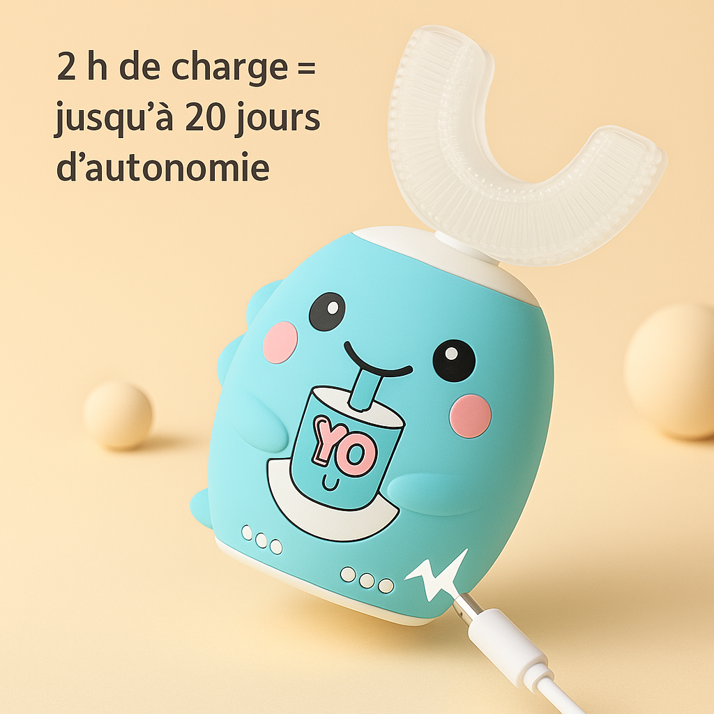 Brosse à dents enfant Luumi™ 360°
