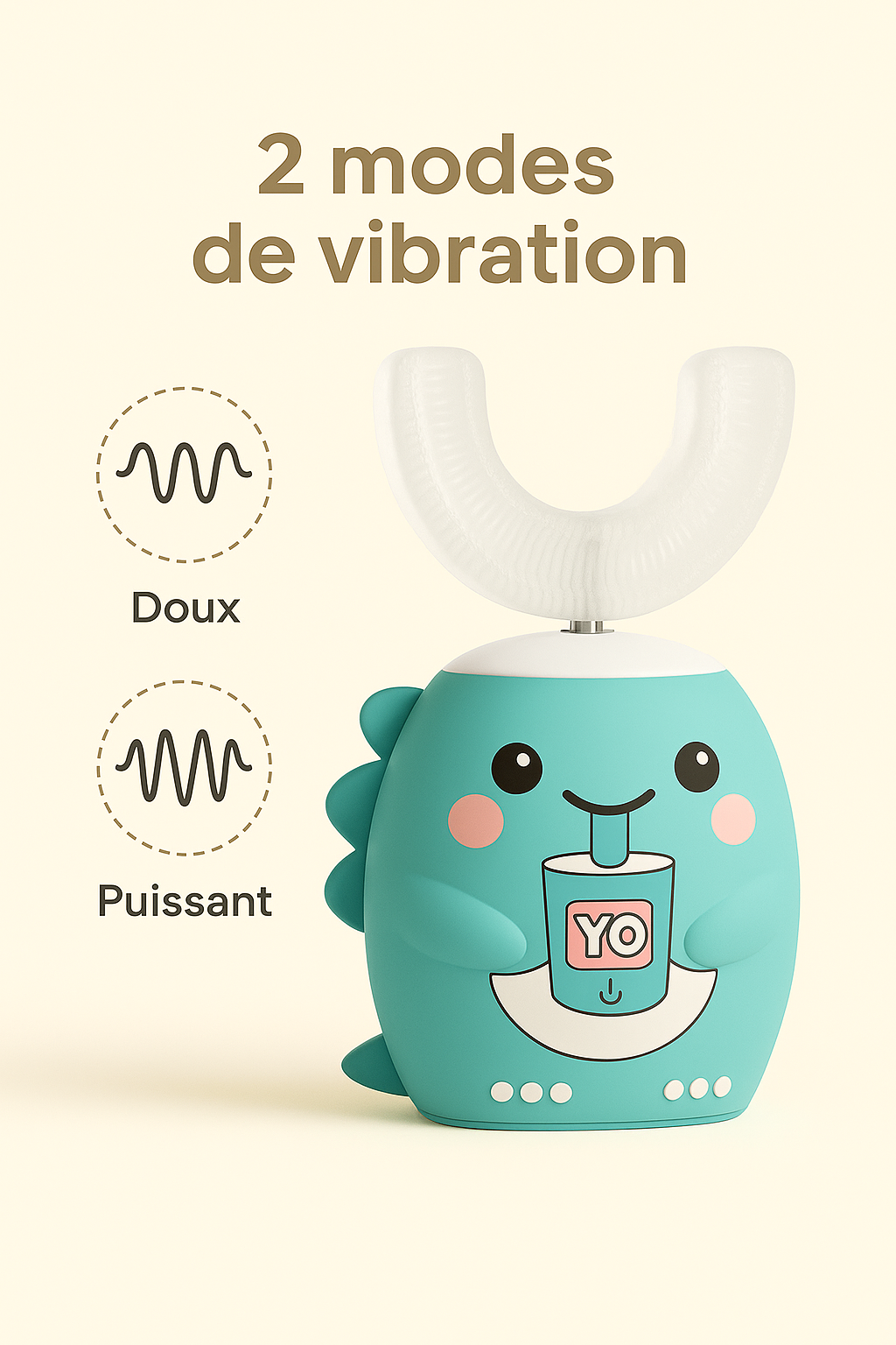 Brosse à dents enfant Luumi™ 360°